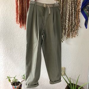Vintage High Waisted Utility Pants